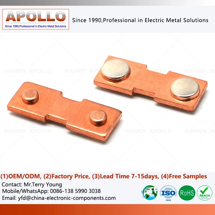 Copper Rivet Silver Electrical Contacts